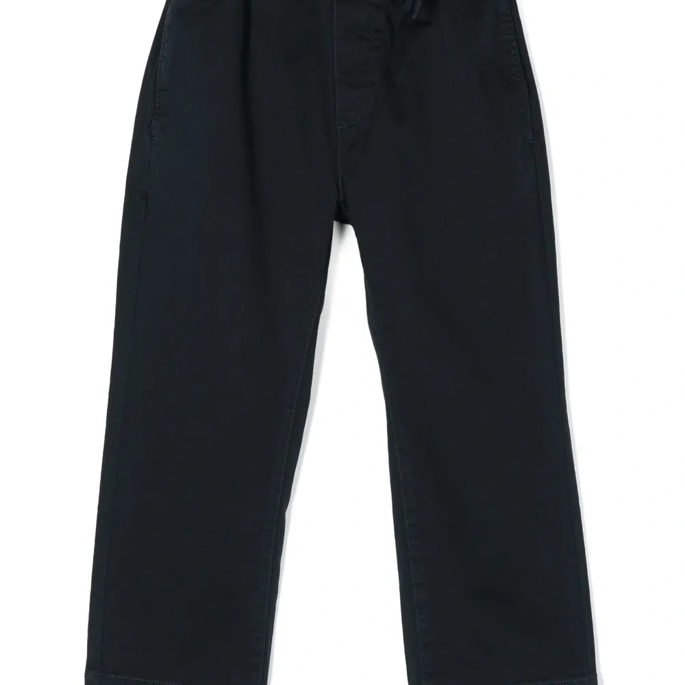 Прямые брюки с поясом