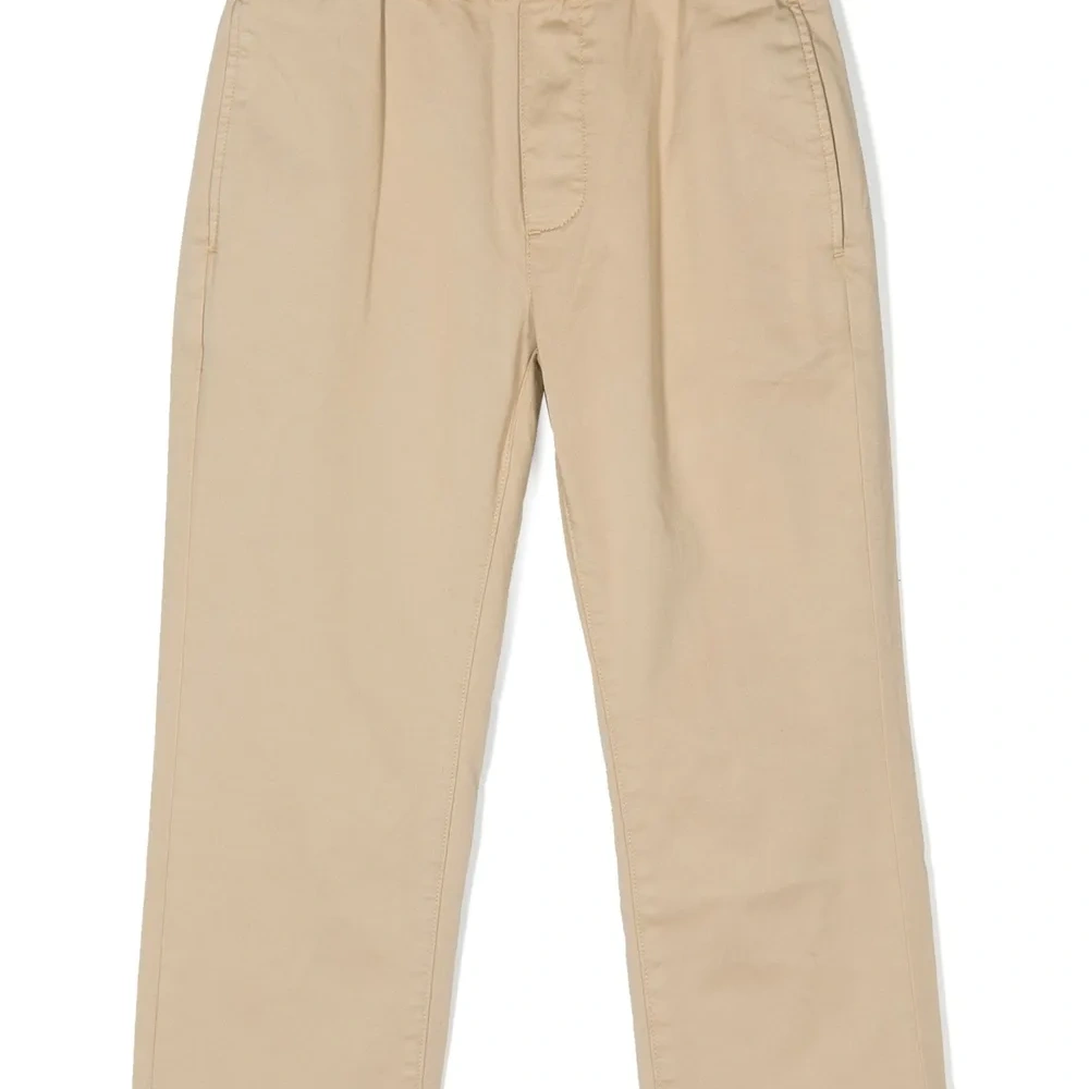 Прямые брюки с поясом