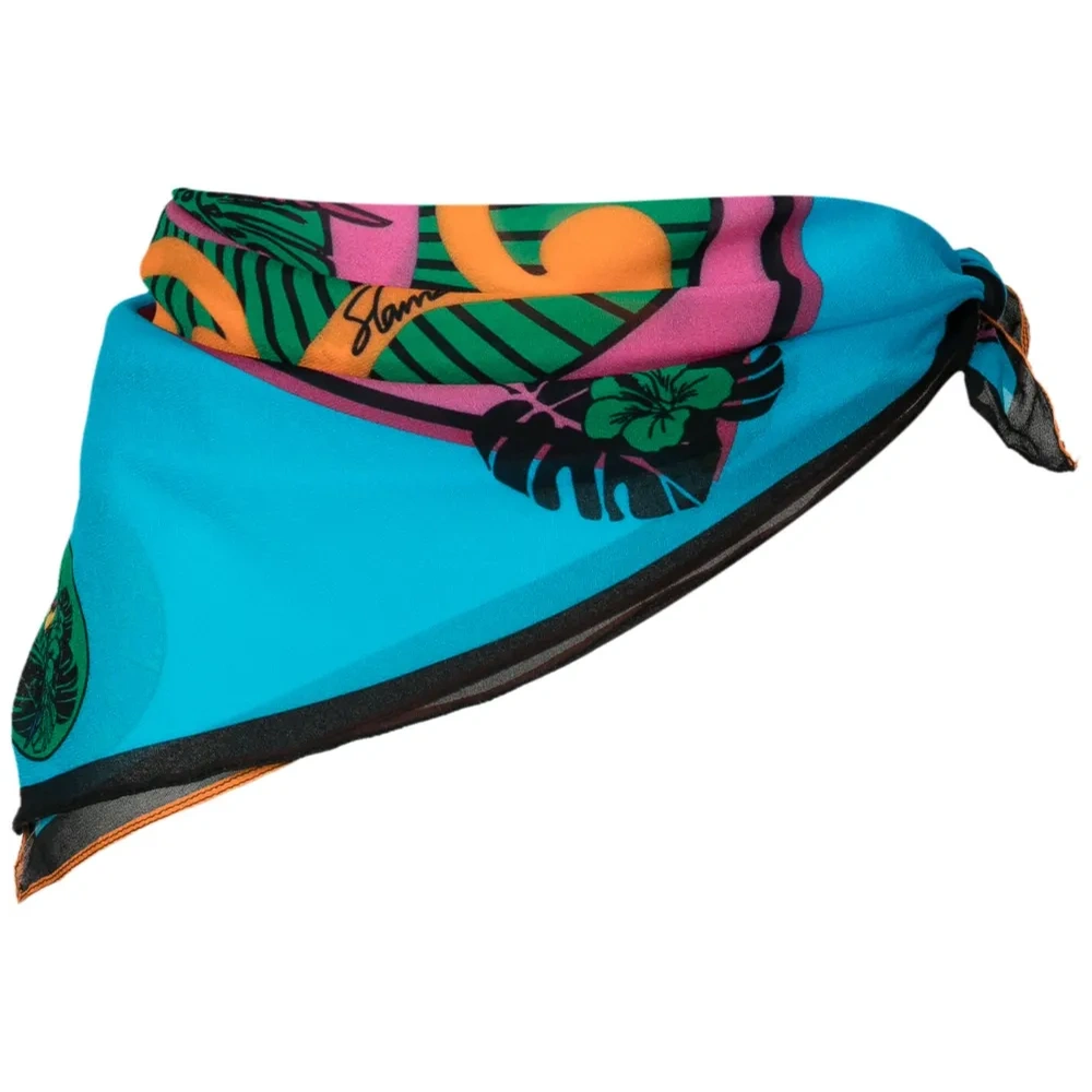 Саронг с графичным принтом