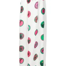 Юбка макси с графичным принтом