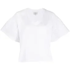 Футболка с объемными рукавами