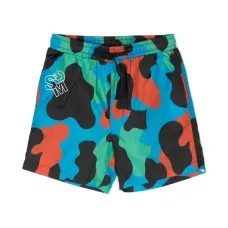 Шорты с графичным принтом