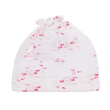 Шапка бини с принтом