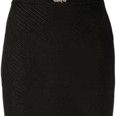 Юбка мини с пряжкой