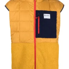 Флисовый жилет со вставками