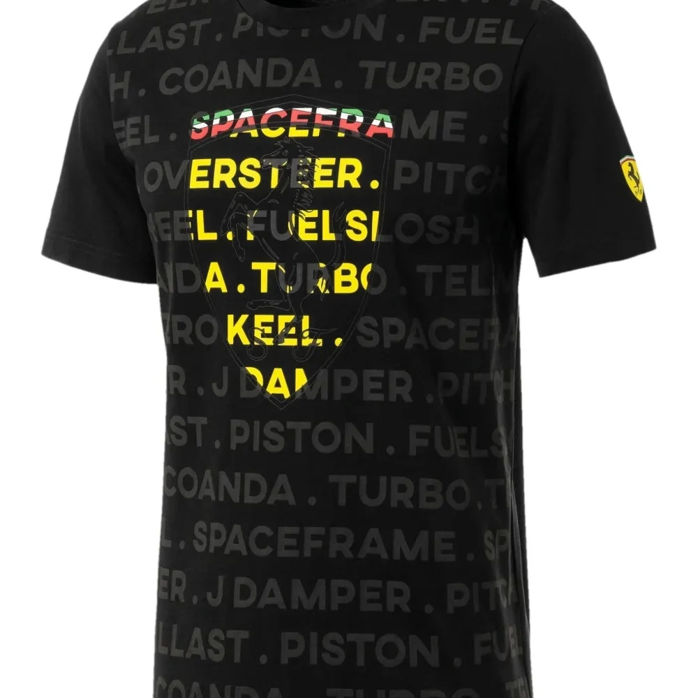 Футболка Big Shield Black из коллаборации с Ferrari