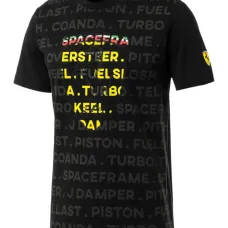 Футболка Big Shield Black из коллаборации с Ferrari Футболка Big Shield Black из коллаборации с Ferrari