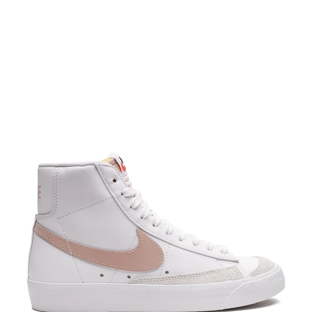 Кроссовки Blazer Mid 77 White/Pink Oxford/Black