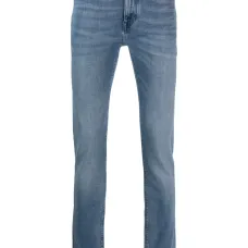 Прямые джинсы узкого кроя Прямые джинсы узкого кроя