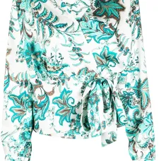 Блузка с принтом пейсли Блузка с принтом пейсли