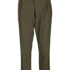 Прямые брюки со складками