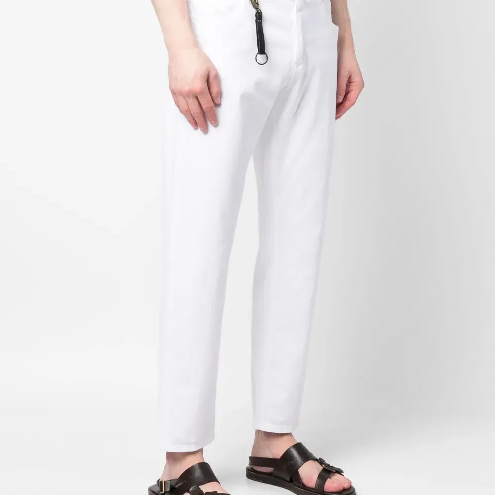 Брюки со смещенной застежкой