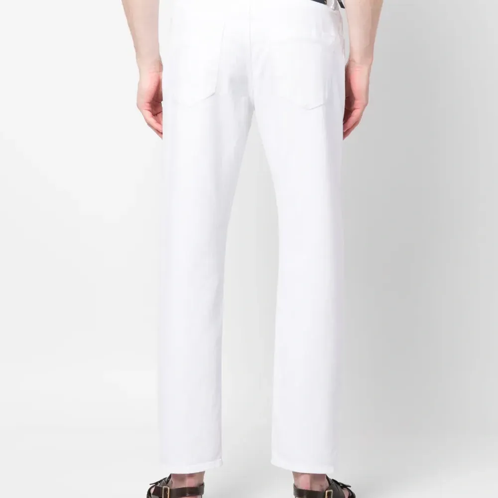 Брюки со смещенной застежкой