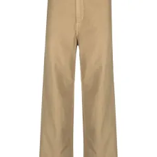 Широкие брюки средней посадки