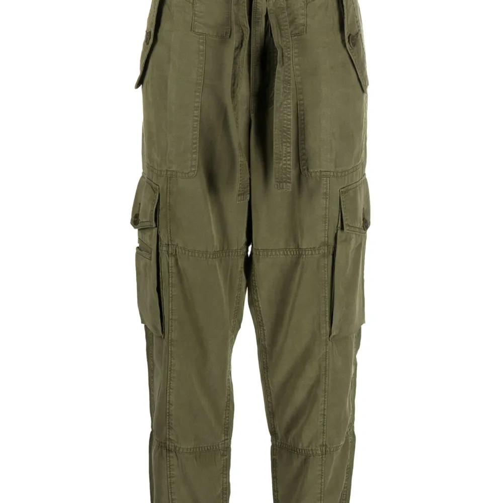 Зауженные брюки карго