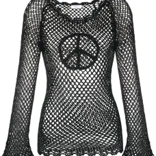 Сетчатый топ