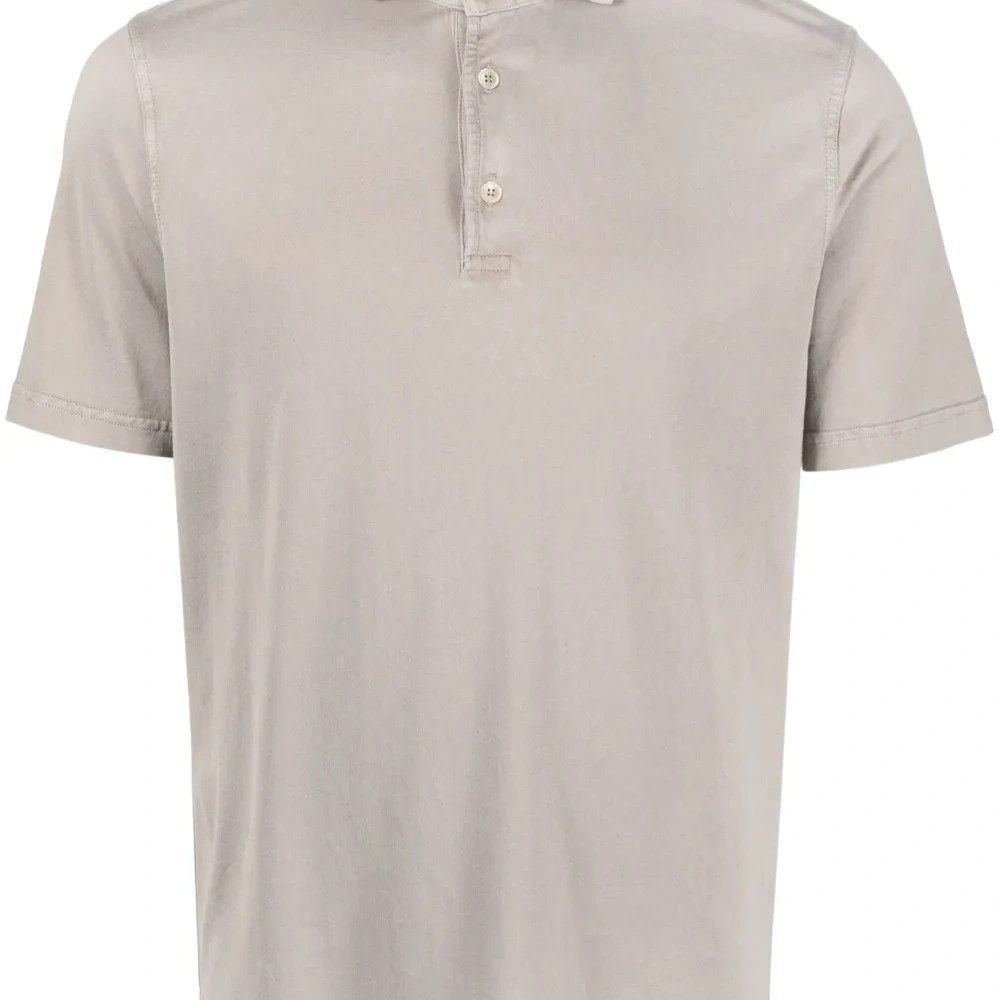 Однотонная рубашка поло