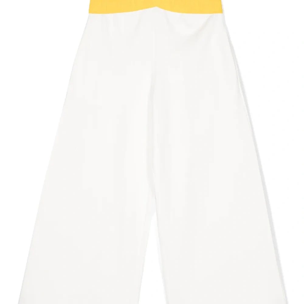 Широкие брюки с логотипом FF на поясе