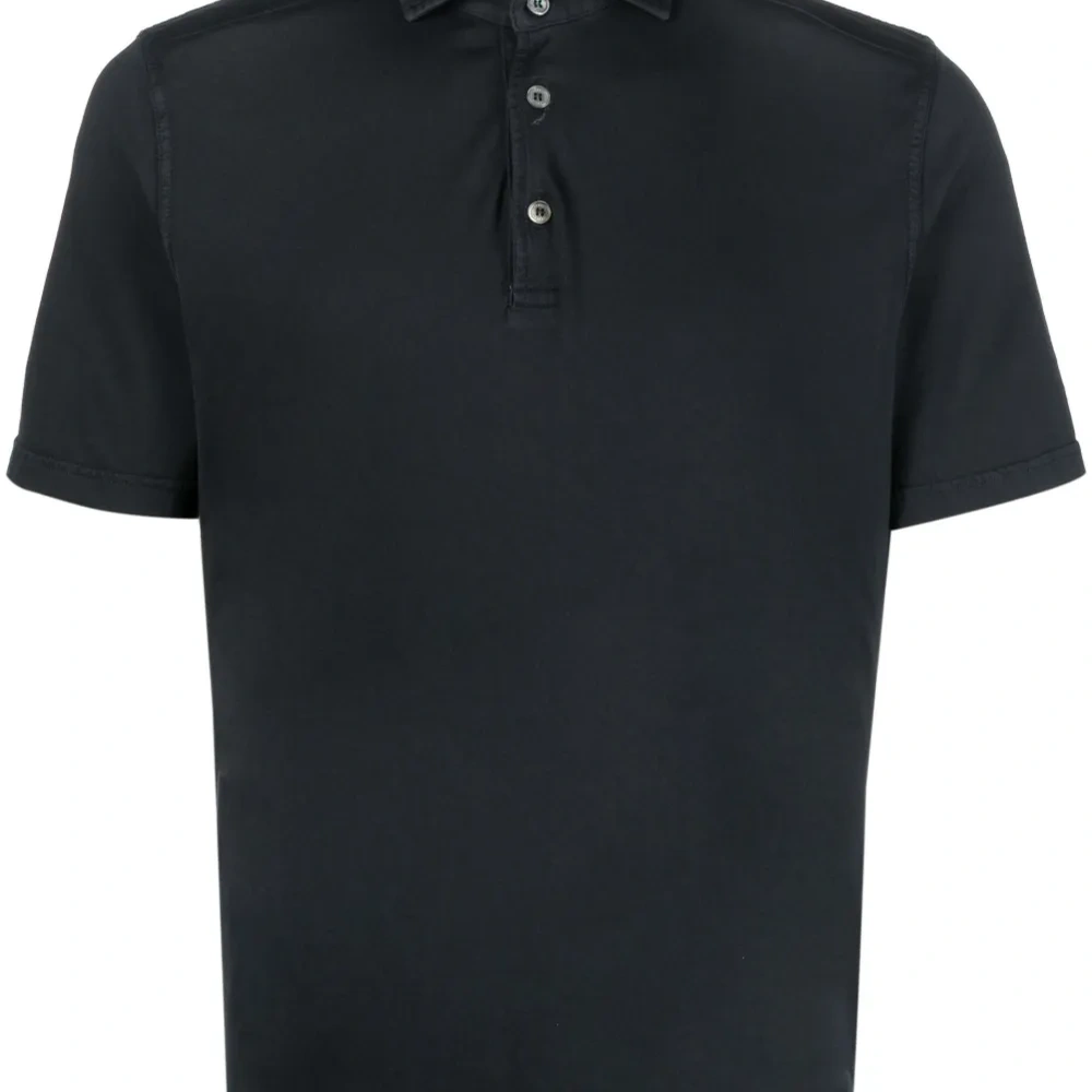 Однотонная рубашка поло