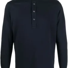 Рубашка поло без воротника Рубашка поло без воротника