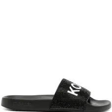 шлепанцы Gilmore со стразами