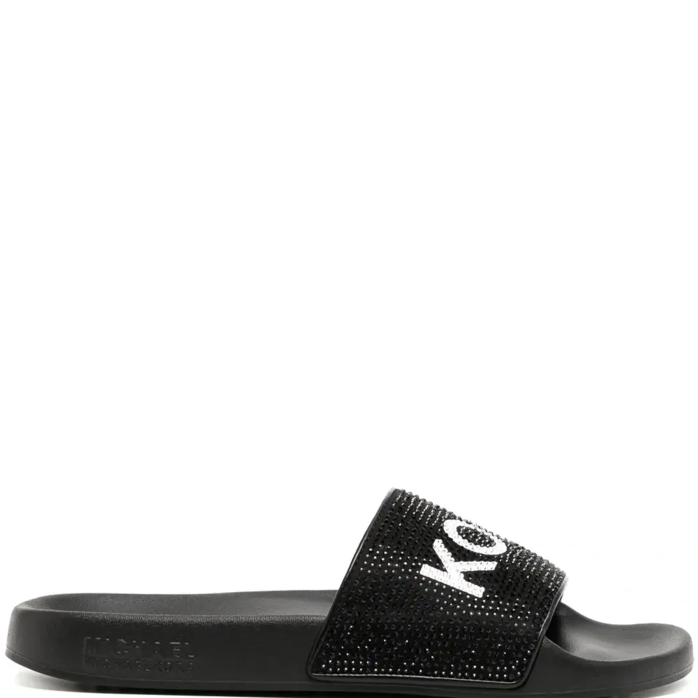 шлепанцы Gilmore со стразами