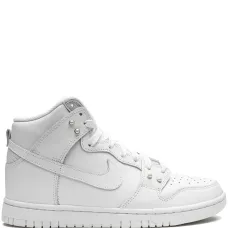 Dunk High leather sneakers