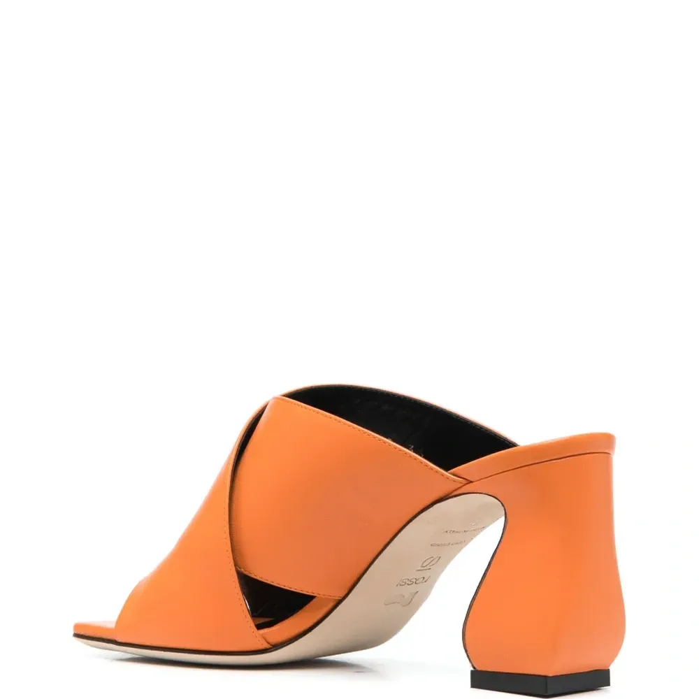 Мюли на каблуке