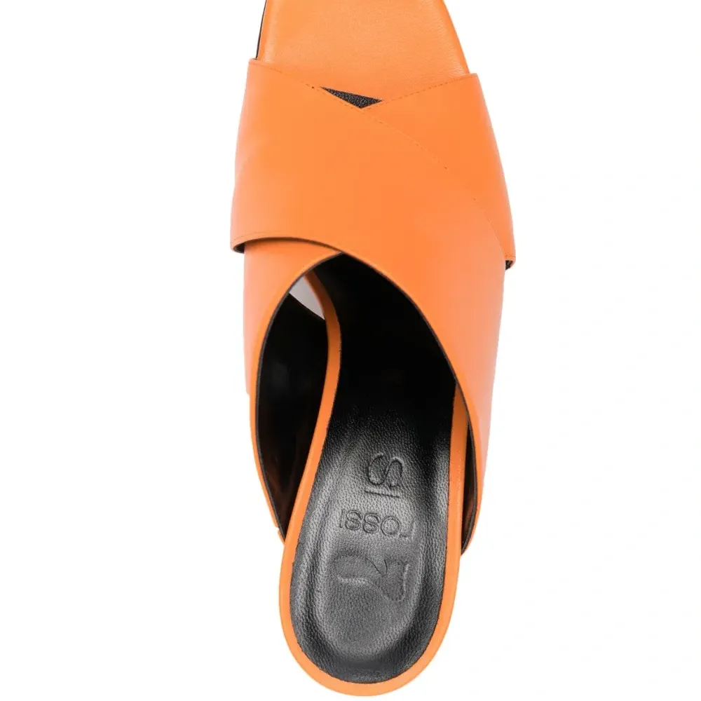 Мюли на каблуке