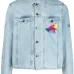 Джинсовая куртка с логотипом