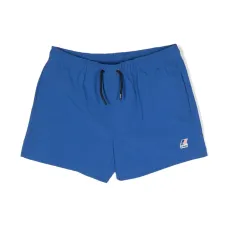 Плавки-шорты с кулиской и логотипом