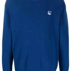 Джемпер с нашивкой-логотипом