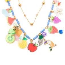 Многослойное колье Многослойное колье