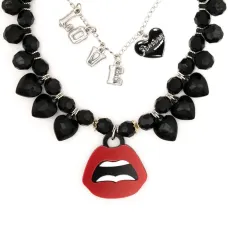 Многослойное колье Многослойное колье