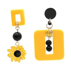 Непарные серьги-подвески