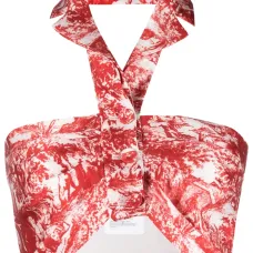 Топ с графичным принтом Топ с графичным принтом