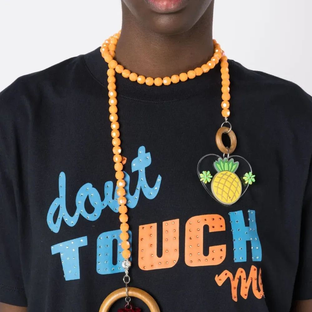 Колье с бусинами