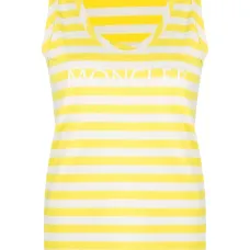 Топ в полоску с логотипом