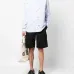 Шорты-бермуды с нашивкой-логотипом