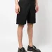 Шорты-бермуды с нашивкой-логотипом