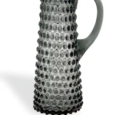 Кувшин Hobnail с кристаллами Кувшин Hobnail с кристаллами