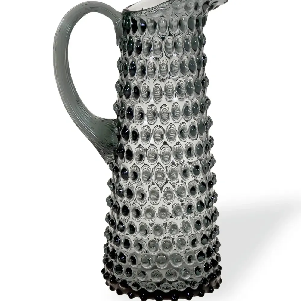 Кувшин Hobnail с кристаллами