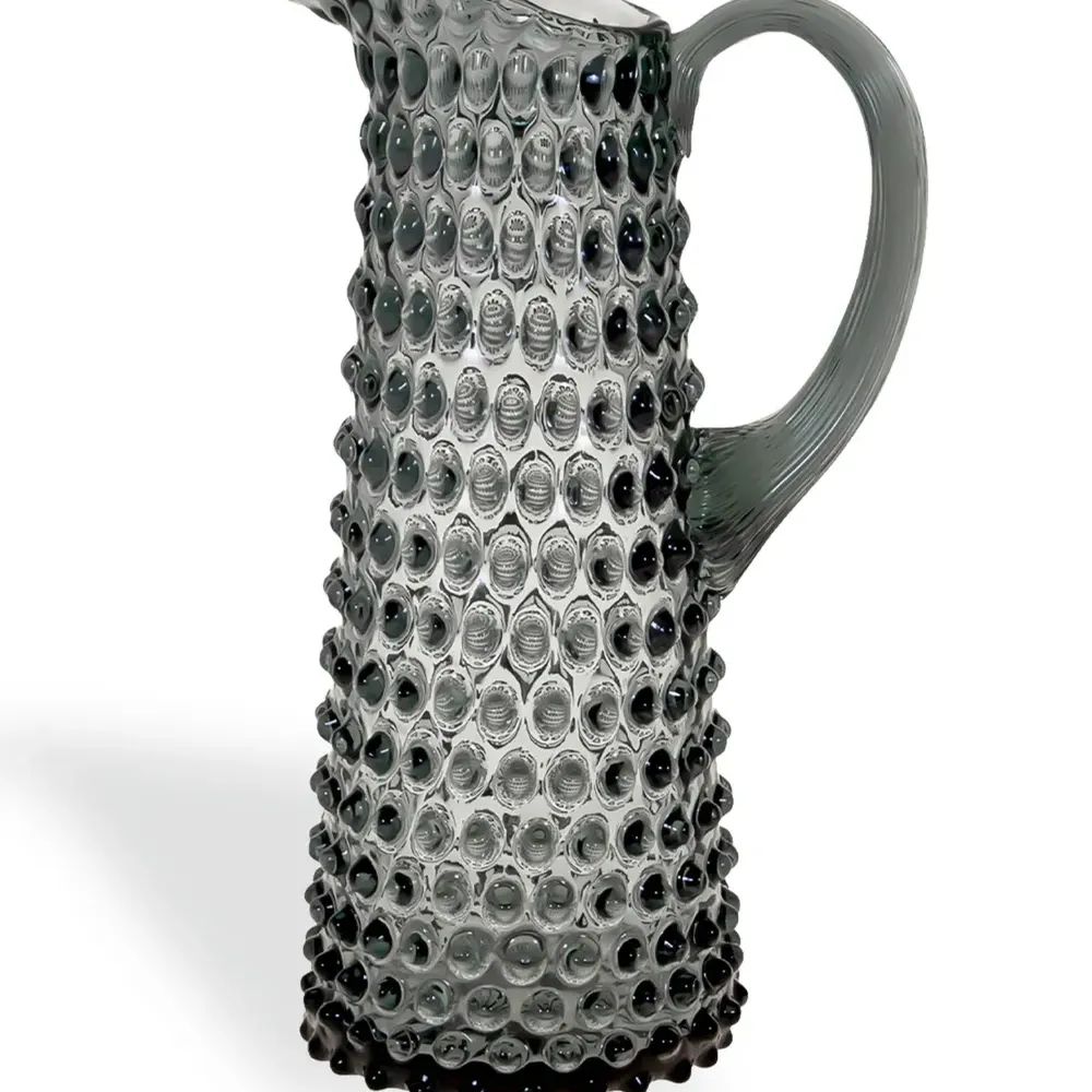 Кувшин Hobnail с кристаллами