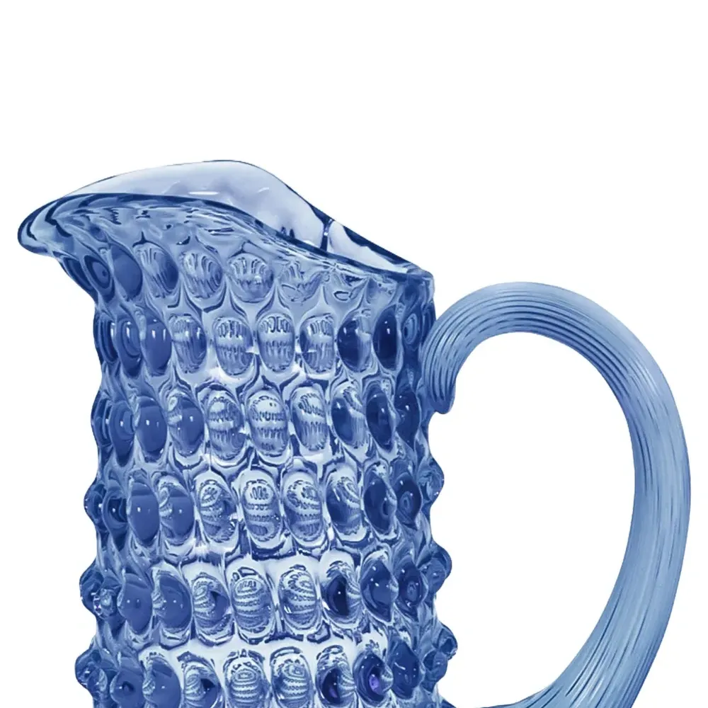 Кувшин Hobnail с кристаллами