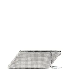 Сумка на плечо с кристаллами