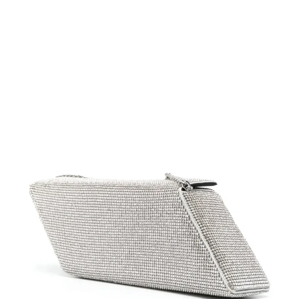 Сумка на плечо с кристаллами