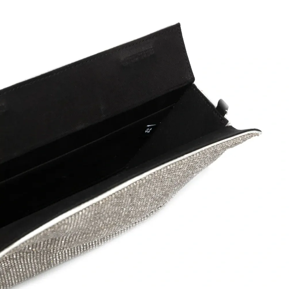 Сумка на плечо с кристаллами