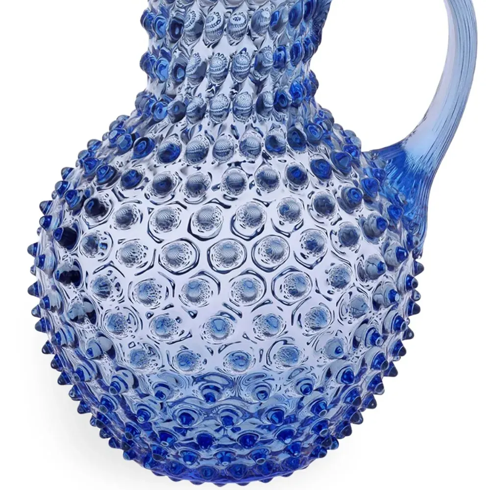 Кувшин Hobnail с кристаллами