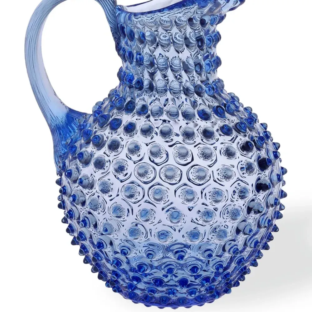 Кувшин Hobnail с кристаллами