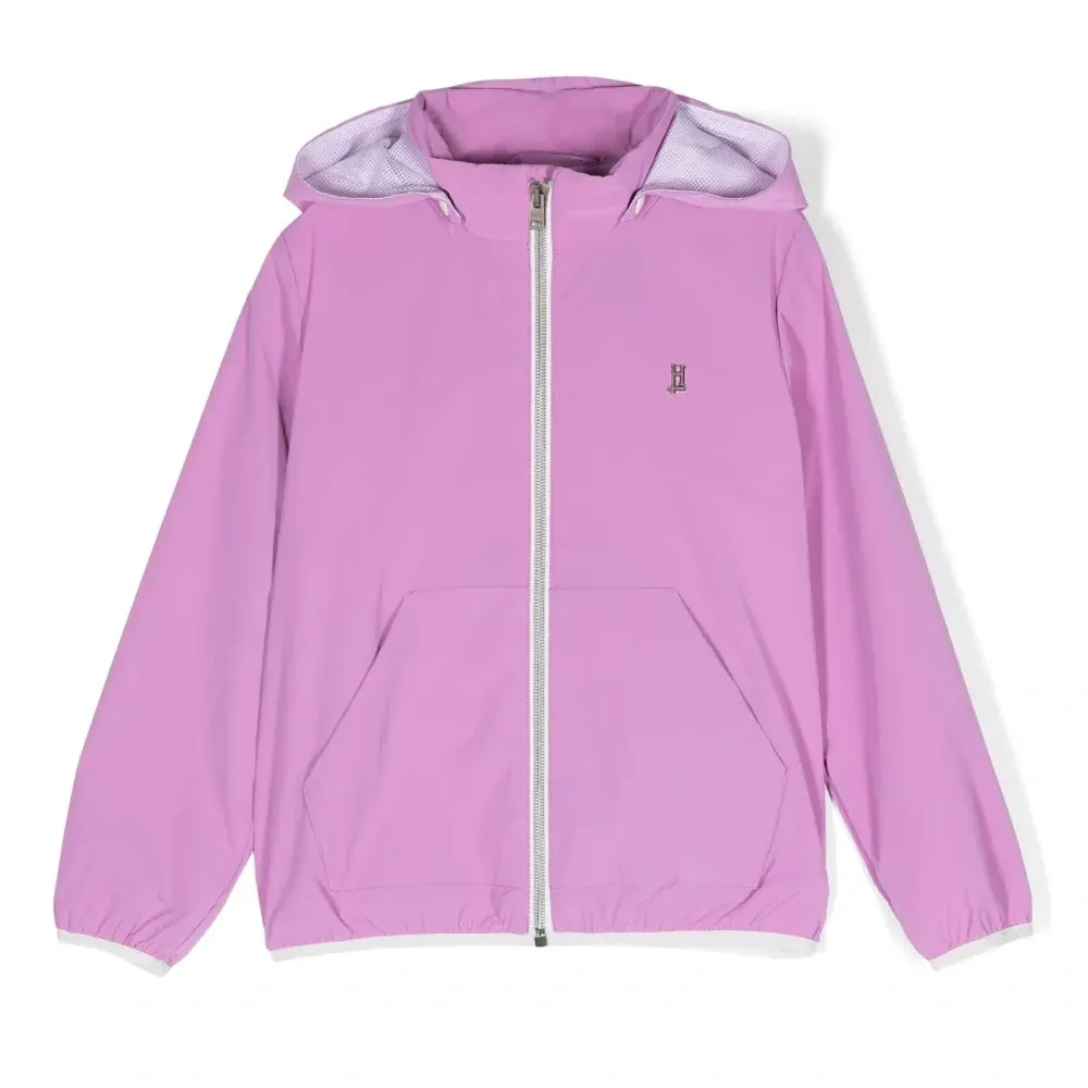 Бомбер на молнии с капюшоном Бомбер на молнии с капюшоном